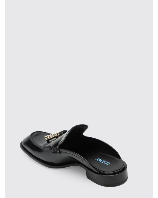 Loewe Black Flat Shoes