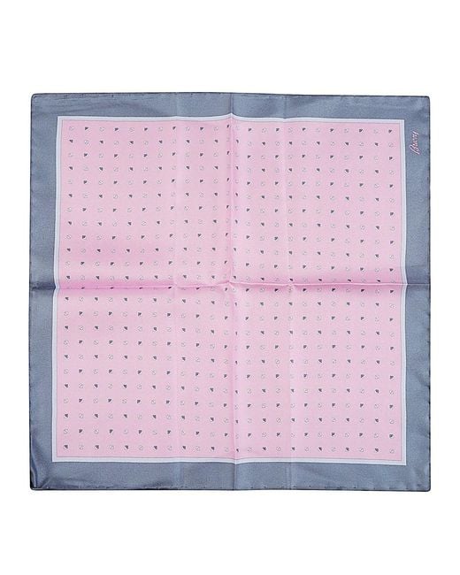Brioni Pink Scarves for men