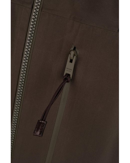 Prada Brown Clothing Jackets