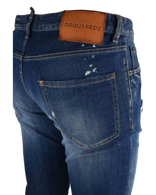 DSquared² Blue Teddy Jean for men