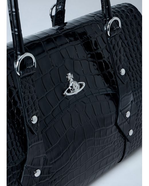 Vivienne Westwood Women's Blue Medium Bettina Handbag