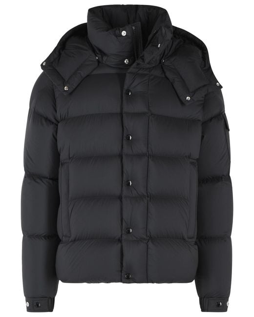 Moncler Black 'Maya 70' Polyamide Down Jacket for men