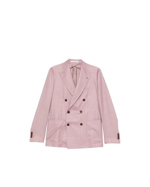 Tagliatore Pink Jackets for men