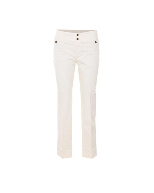 Etro White Pants