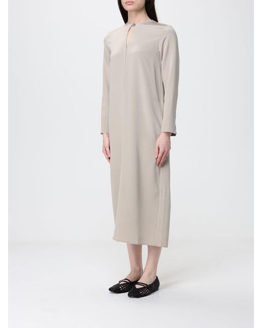 Max Mara White Mxagocce Coat With Buttons