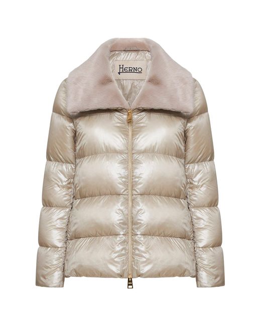 Herno White Bomber