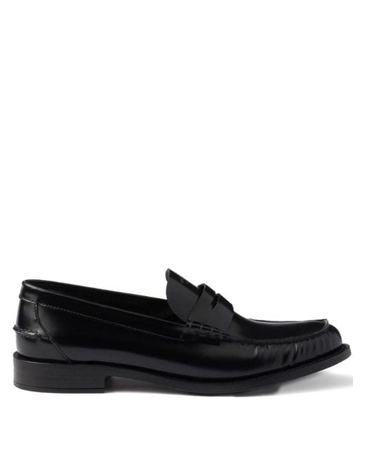 Prada Black Loafers