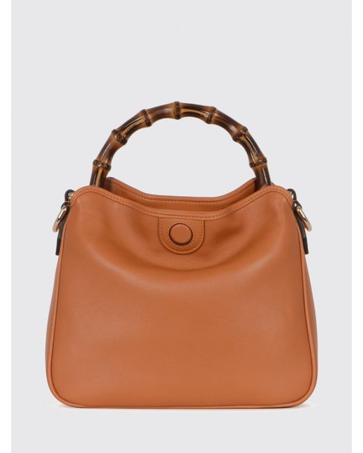 Gucci Brown Diana Leather Bag