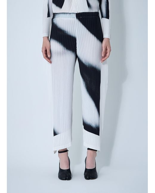 Issey Miyake Blue Shadow Study Pants