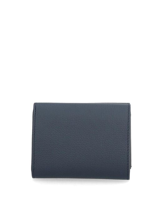Loewe Blue Trifold Wallet