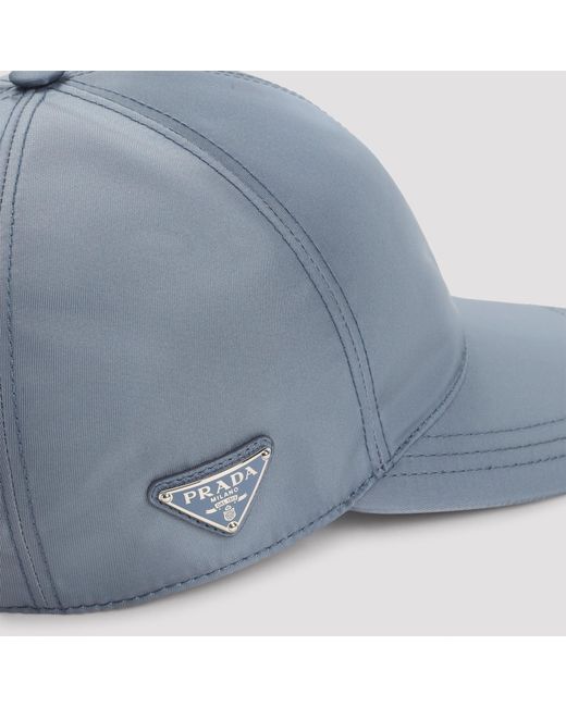 Prada Blue Hat for men