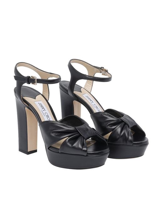 Jimmy Choo Black Heloise Pumps