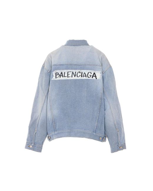 Balenciaga Blue Regular Jacket