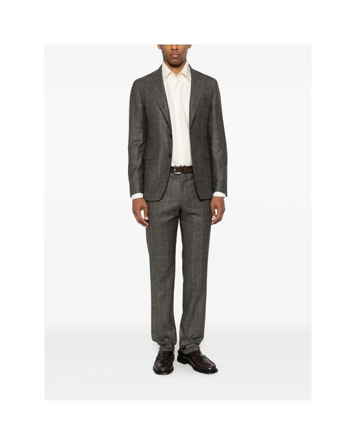 Tagliatore Gray Suits for men