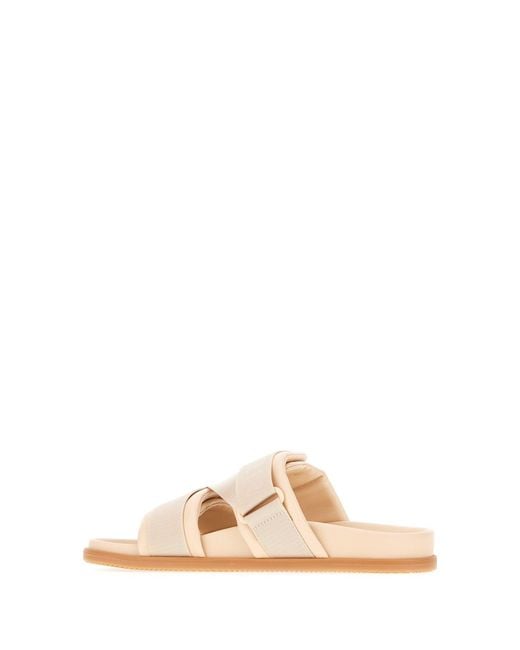 Moncler Pink Shoes Mules