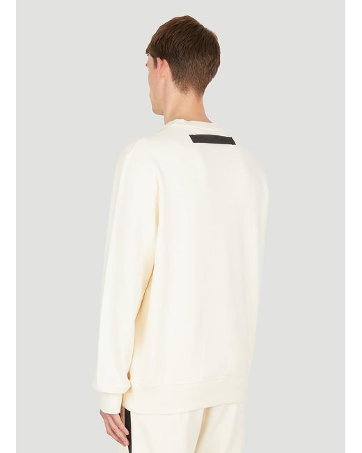 McQueen White Logo Patch Sweatshirt for men