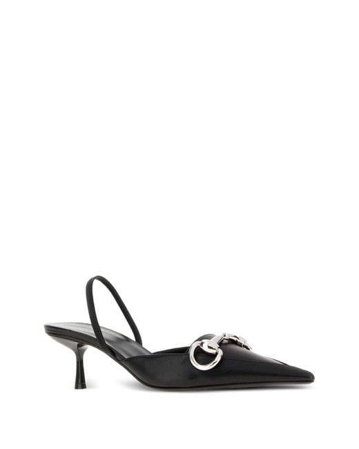 Gucci White Pumps
