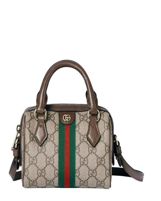 Gucci Metallic Mini "Ophidia" Bag