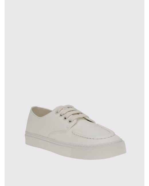 Prada White Brogue Shoes for men