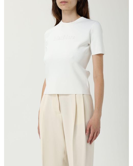 Max Mara White Sweater