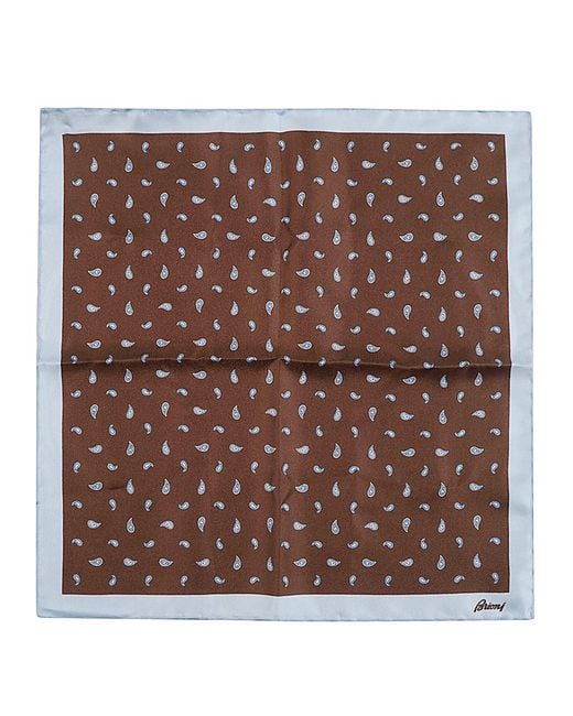 Brioni Brown Scarves for men