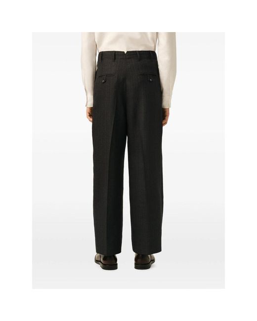 AMI Black Trousers for men
