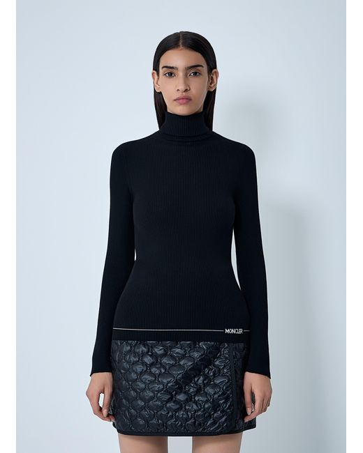 Moncler Blue Wool Sweater