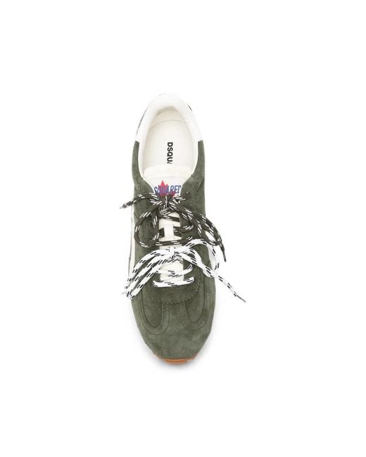 DSquared² Green Trainers for men
