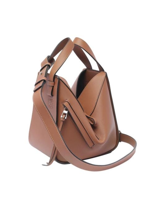 Loewe Brown Hammock Compact Handbag