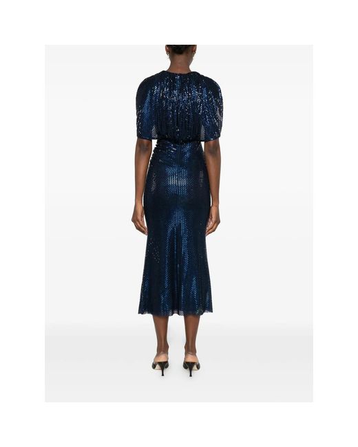 Self-Portrait Blue Dresses