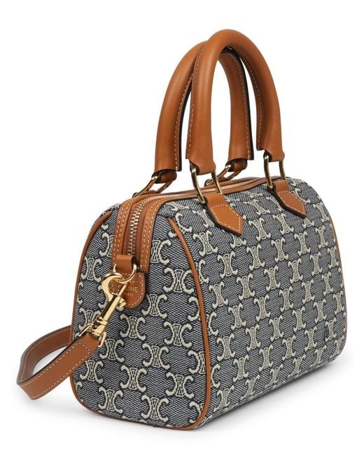 Céline Blue Borsa "Boston" Small