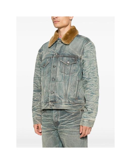 Acne Gray Jackets for men