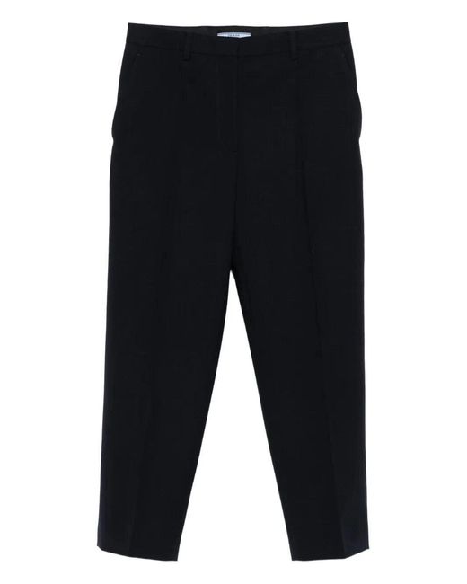 Prada Blue Straight Pants