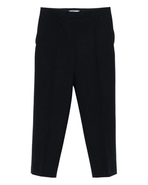 Prada Blue Straight Pants