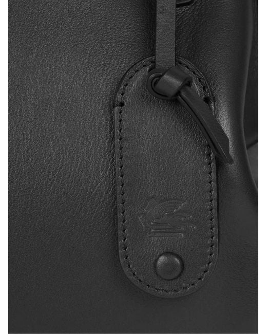 Etro Black Doc Medium Shoulder Bag