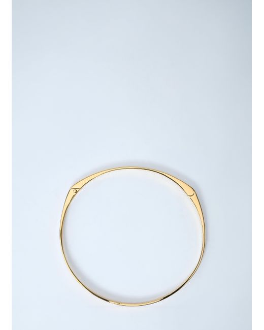 Totême  Blue Signature Collar Necklace