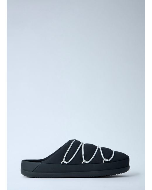Moon Boot White Mb Slipper Soft Mules
