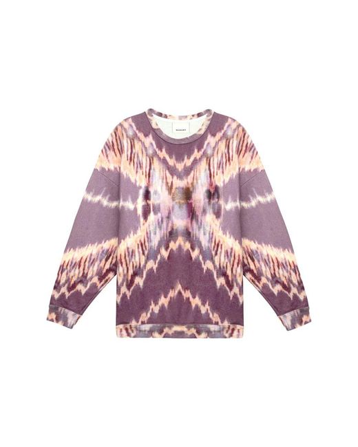 Isabel Marant Pink Dobbie Sweatshirt for men