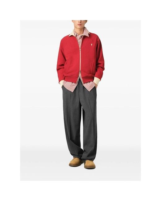 AMI Gray Trousers for men