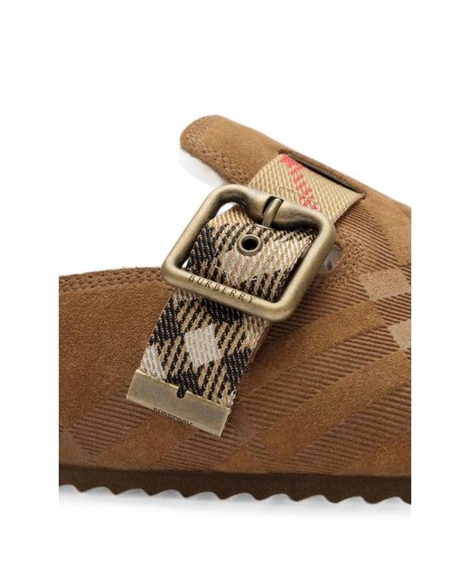 Burberry Brown Slippers