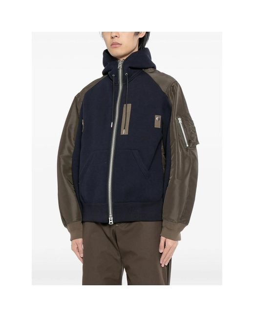 Sacai Black Jackets for men