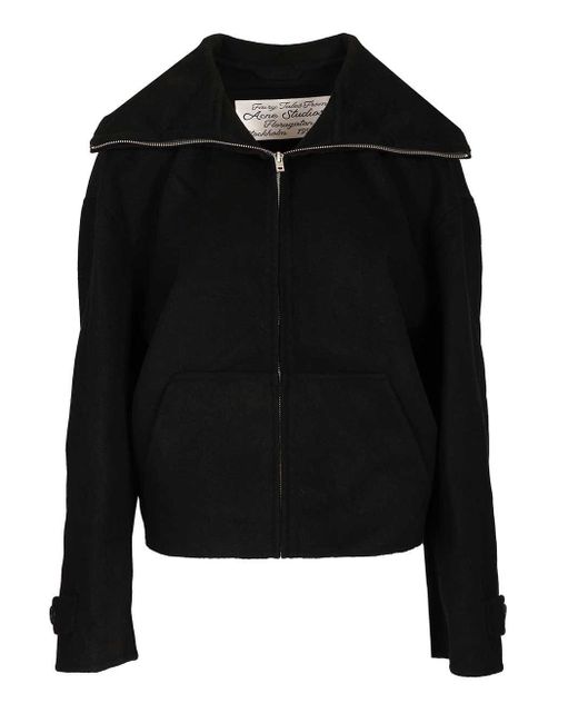 Acne Black Wool Jacket