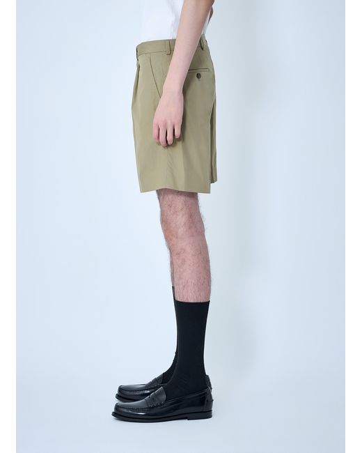 Prada Natural Button Patch Pocket Trousers for men