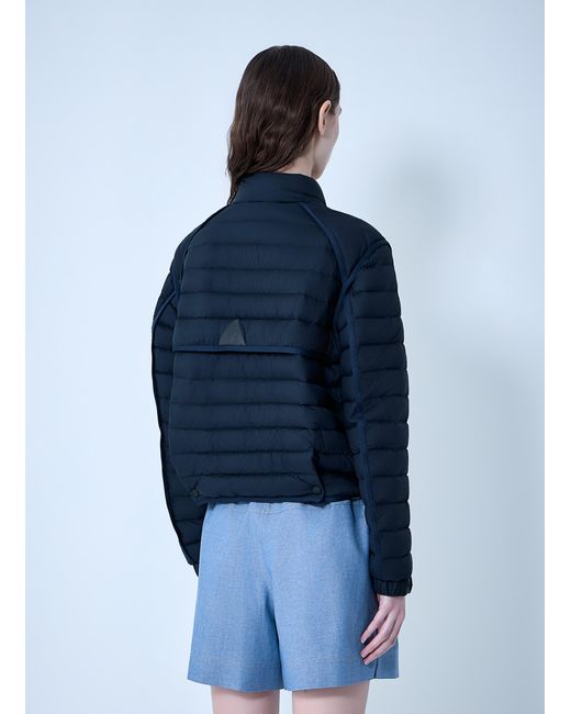 Moncler Blue Madulain Down Jacket