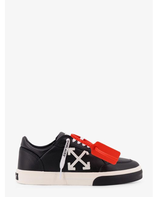 Off-White c/o Virgil Abloh White Off Vulc Low Leather Low-Top Sneakers for men