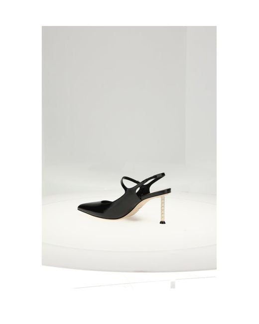 Dior White Dior Slingback 8Cm