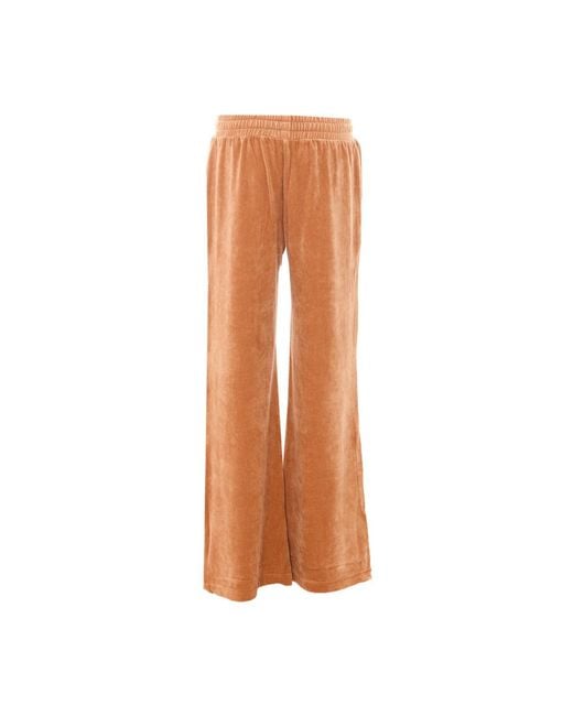 Chloé Brown Wide Pants