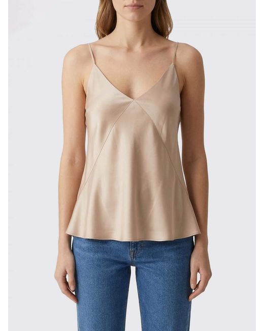 Max Mara Blue Basic Silk Top for men
