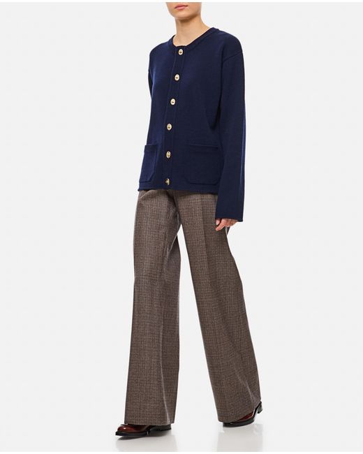 Stella McCartney Brown Flared Pants