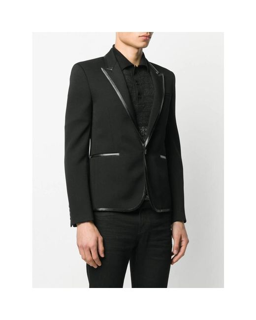 Saint Laurent Black Jackets for men